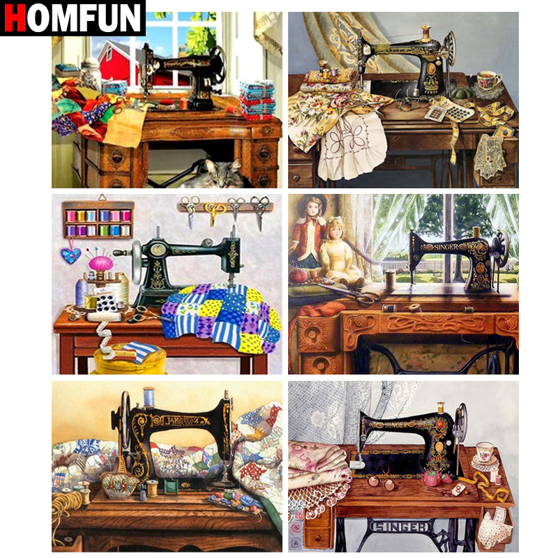 Resin Art Machine - Homfun Art 5D Diy Diamant Schilderij