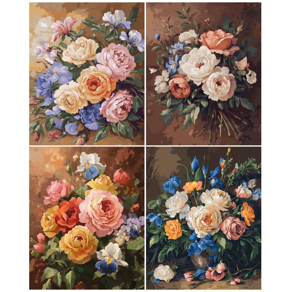Resin Art Unique Ideas - CHENISTORY Bloemen 5D Diamant Schilder Kits