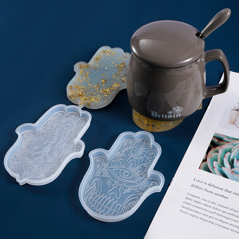 Resin Art Mold - 1 Pcs Diy Coaster Hand Van