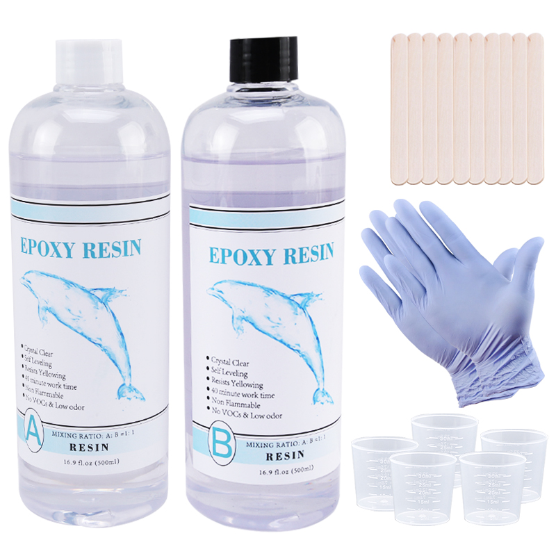 Resin Art Mould - 1:1 heldere epoxyhars kristalheldere kunsthars Epoxy