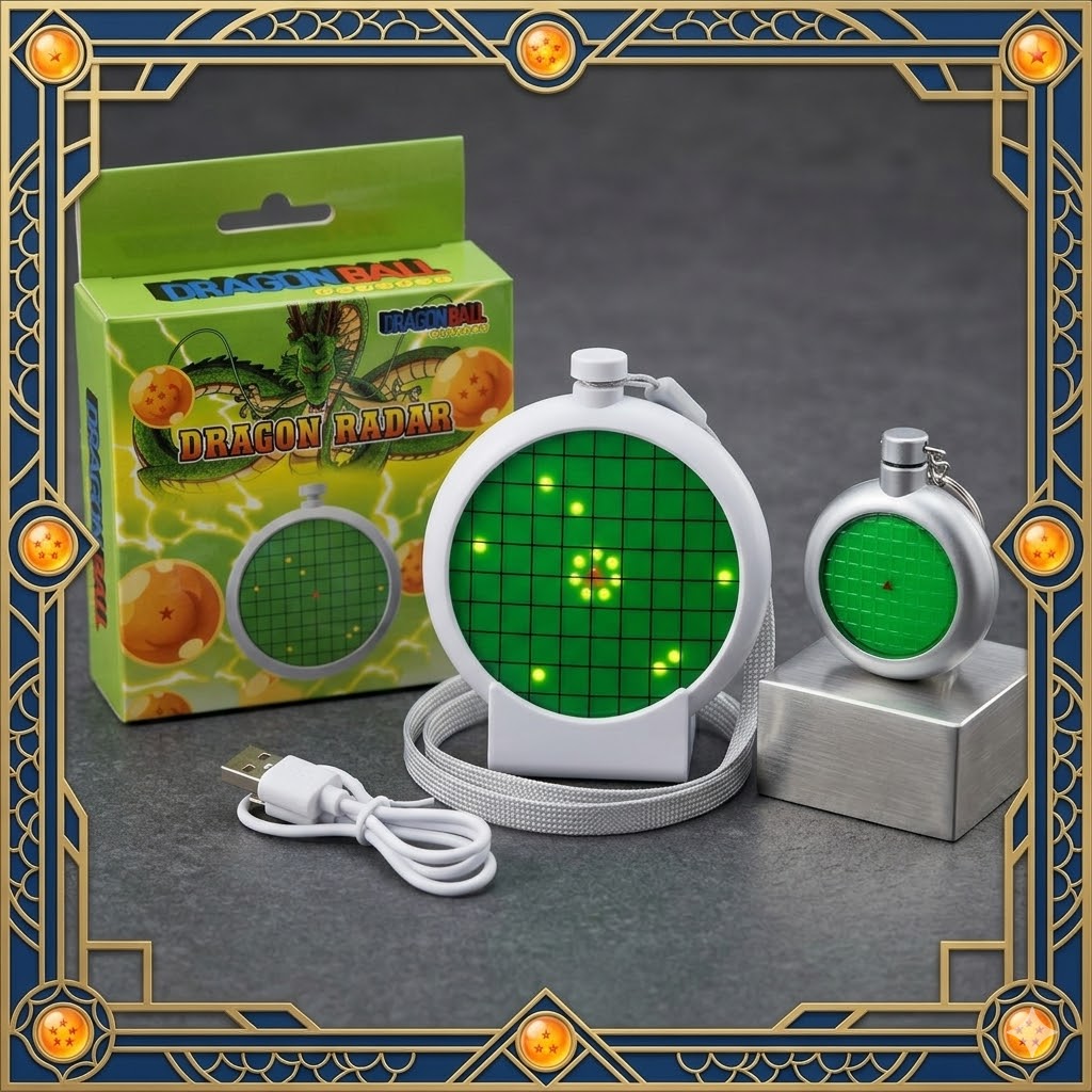 Resin Art Hanging - cartoon Dragon Ball Radar sleutelhanger usb