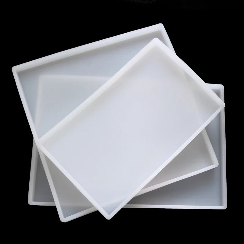 Resin Art Mold - Hars-siliconenmal, duurzame harsbakmal, 3-delige set siliconen