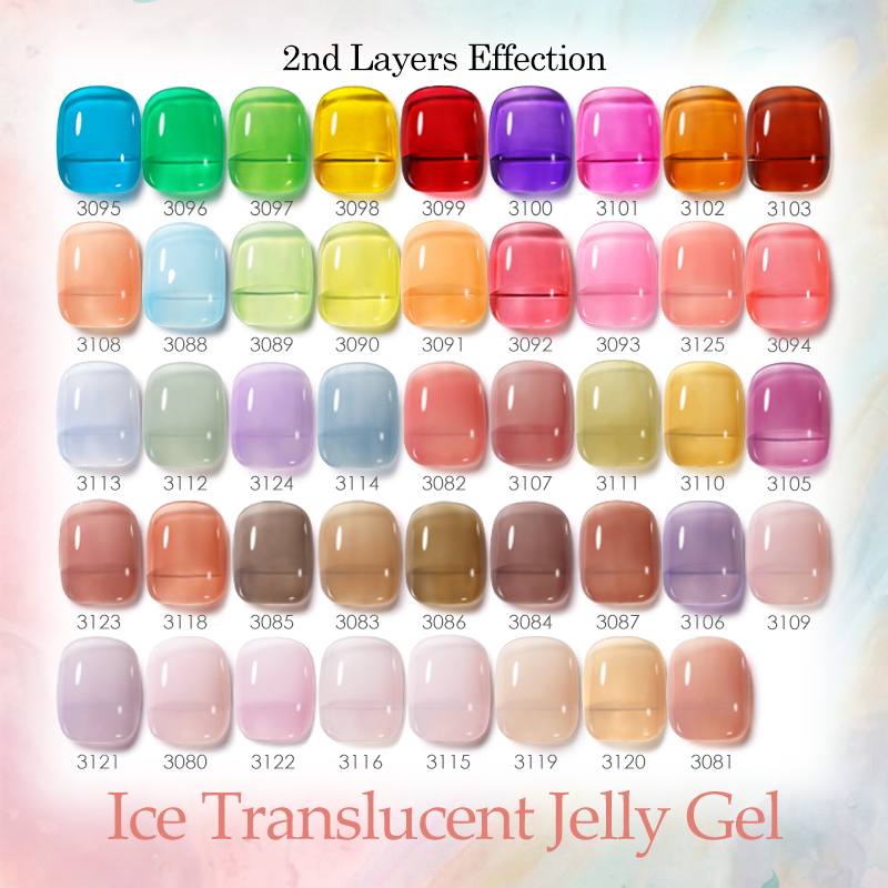 Resin Dye Opaque - Clou Beaute Semi-transparante Jelly Gel Polish
