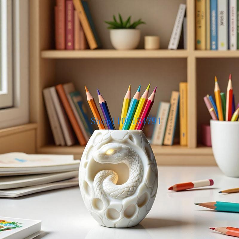 Resin Art Unique Ideas - 98 creatief slangenpatroon siliconen plantenschotvorm mal