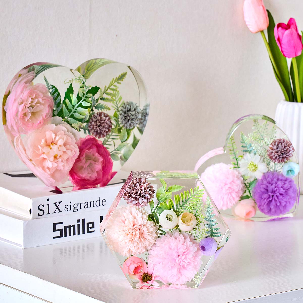 Grote liefde siliconen mal DIY - Resin Art Mold recensie en prijs