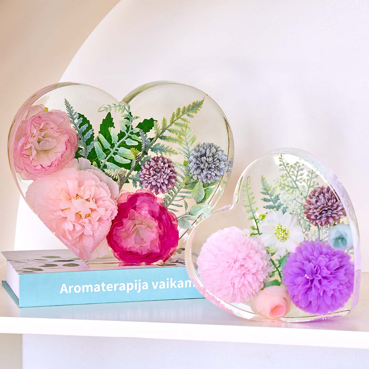 Grote liefde siliconen mal DIY - Resin Art Mold recensie en prijs