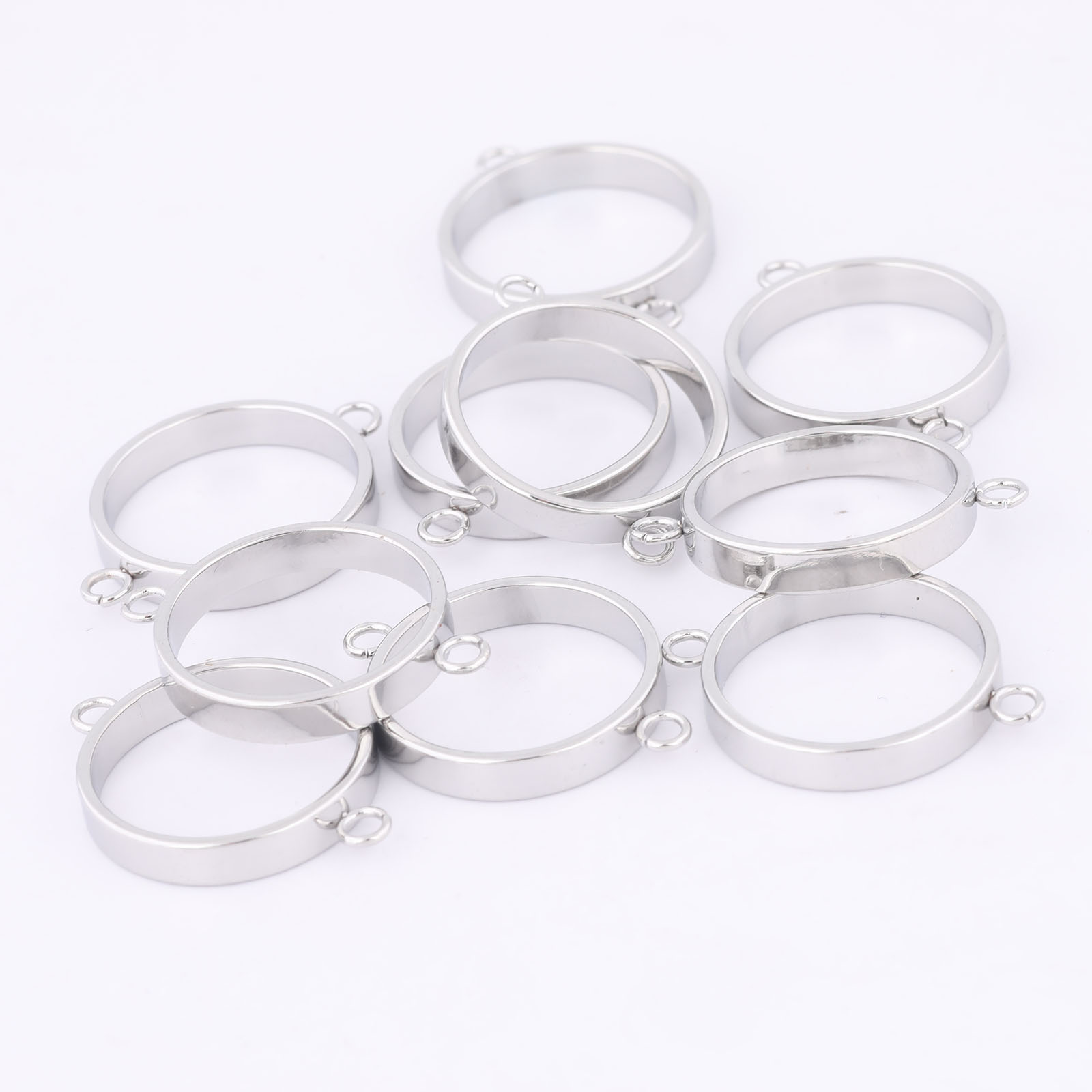 10 stuks roestvrij staal 14 mm - Resin Art Hanging recensie en prijs