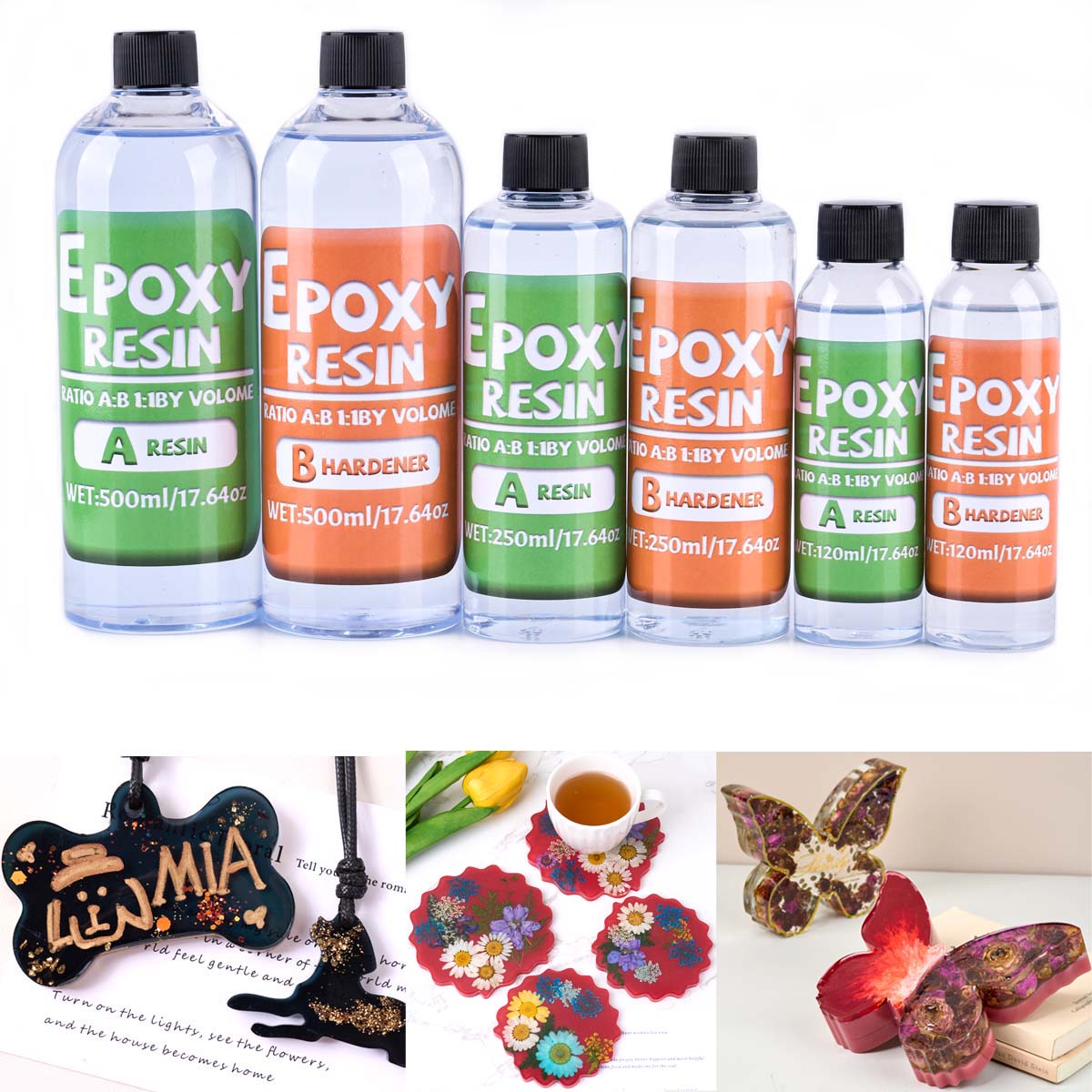 1:1 verhouding epoxyhars kit a - Resin Art Mold recensie en prijs