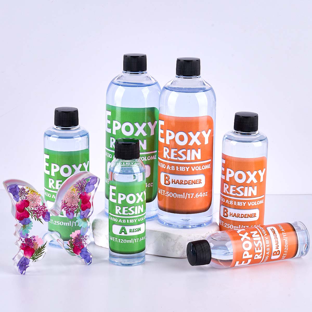 1:1 verhouding epoxyhars kit a - Resin Art Mold recensie en prijs