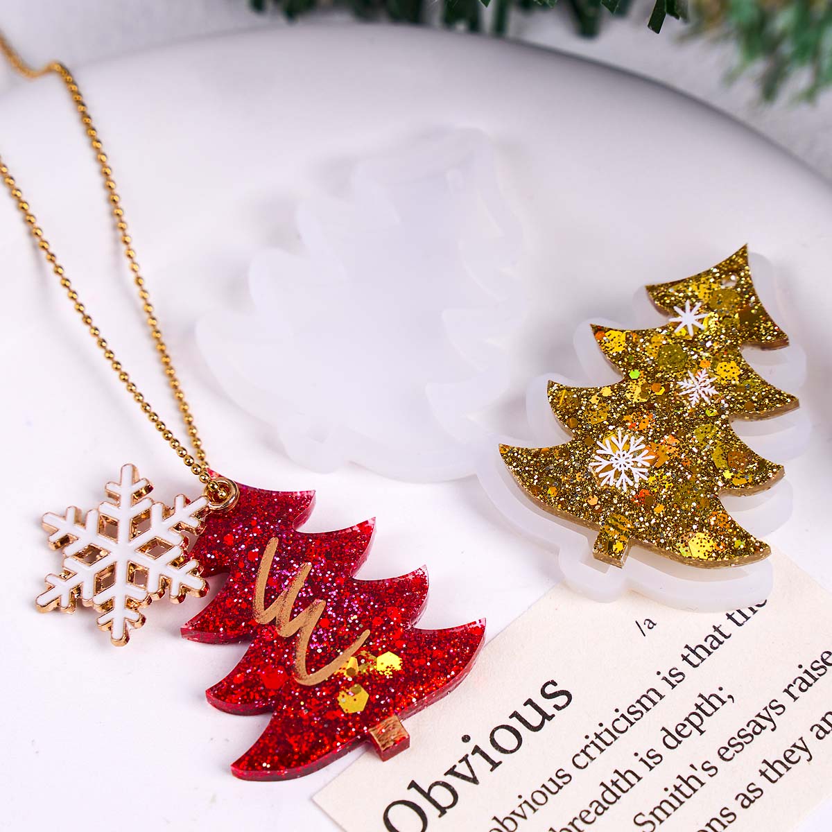 3D Kerstboomhanger Siliconen M - Resin Art Mold recensie en prijs