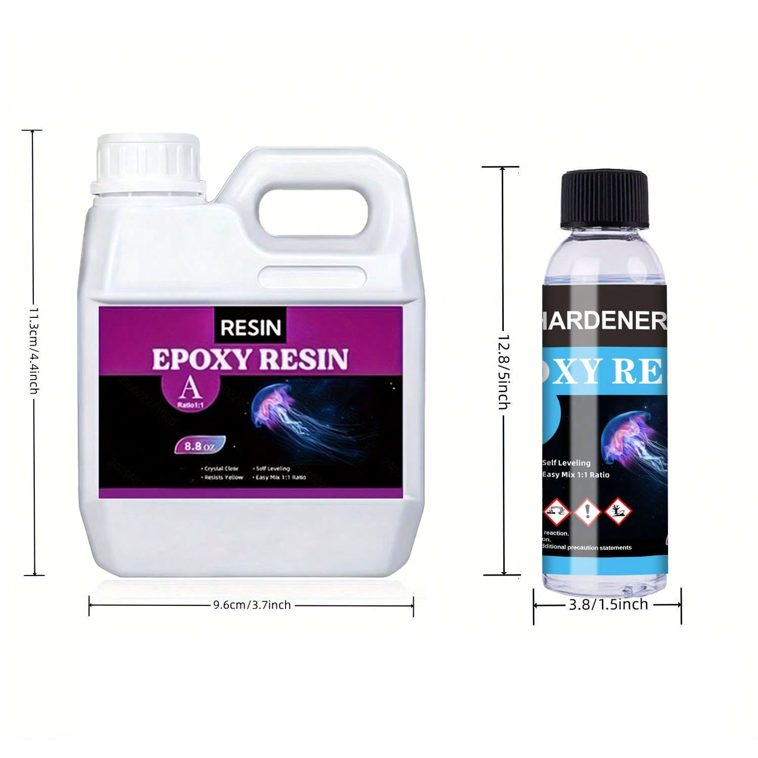 125ml/250ml Kristalheldere Gie - Resin Art Mold recensie en prijs