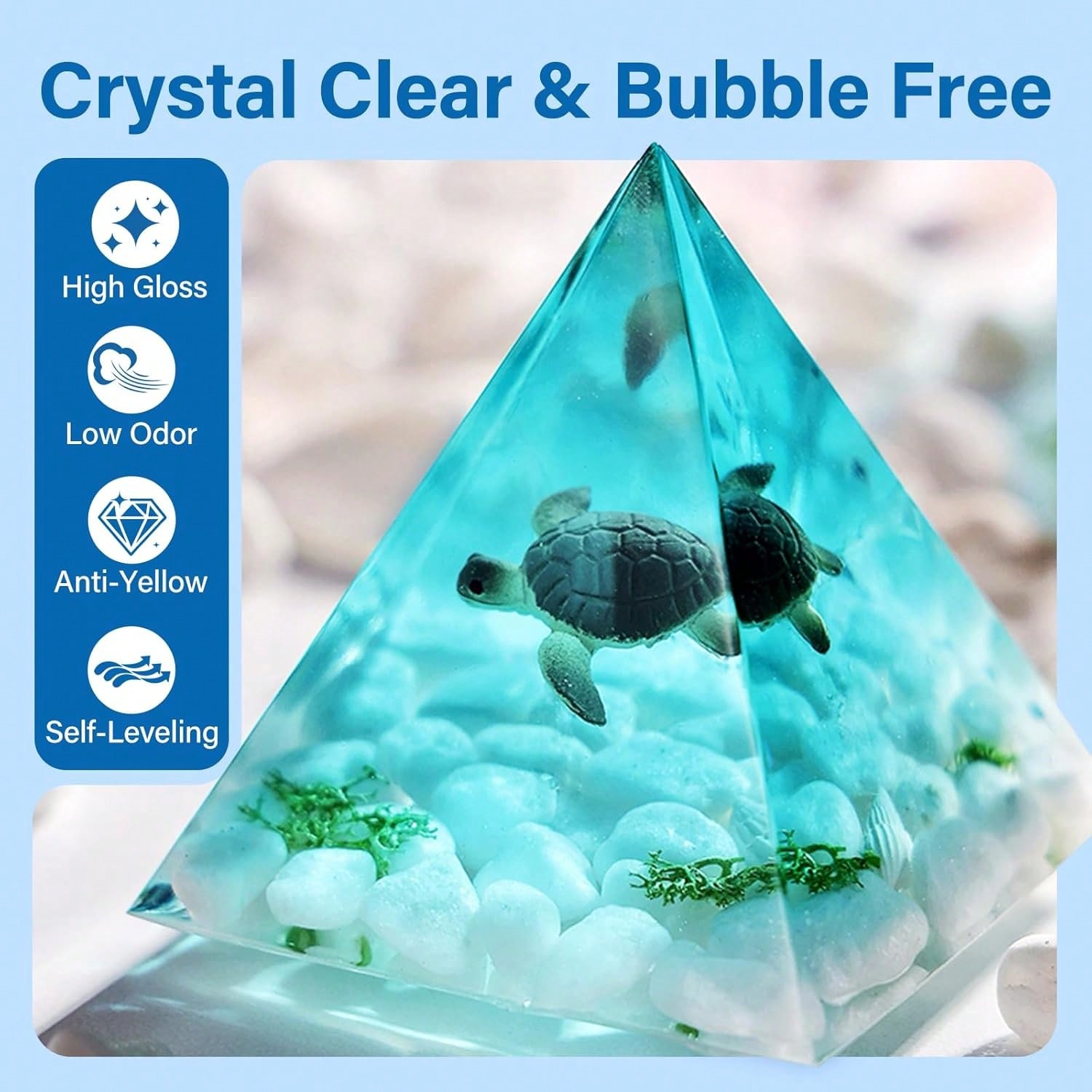 125ml/250ml Kristalheldere Gie - Resin Art Mold recensie en prijs