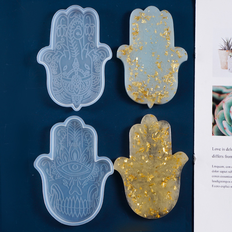 1 Pcs Diy Coaster Hand Van Fat - Resin Art Mold recensie en prijs