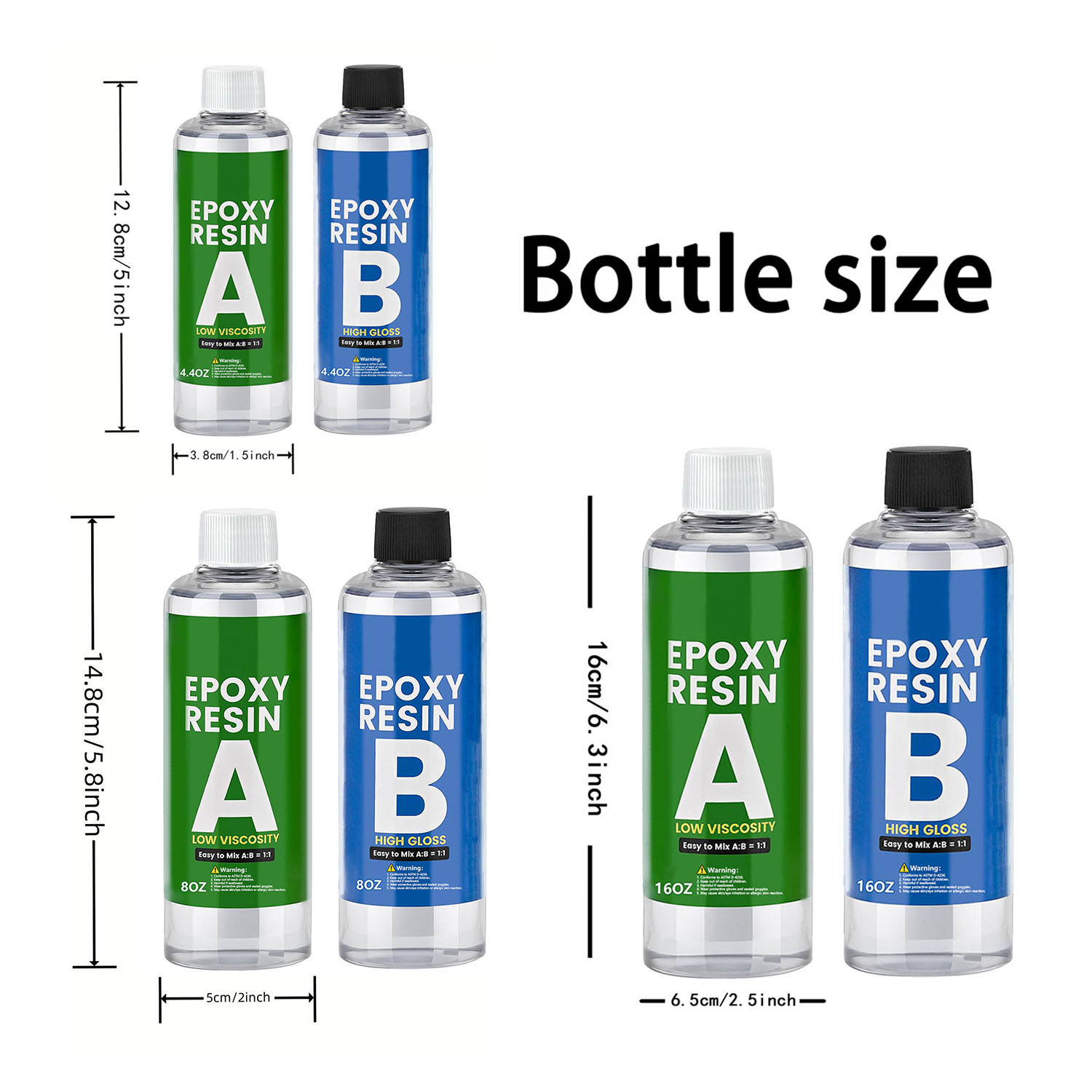 250ml-1000ml Epoxyhars Gietset - Resin Art Letters recensie en prijs