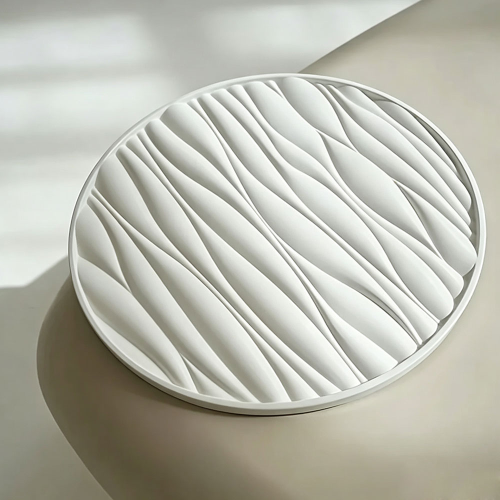Grote ronde siliconen mal voor - Resin Art Letters recensie en prijs