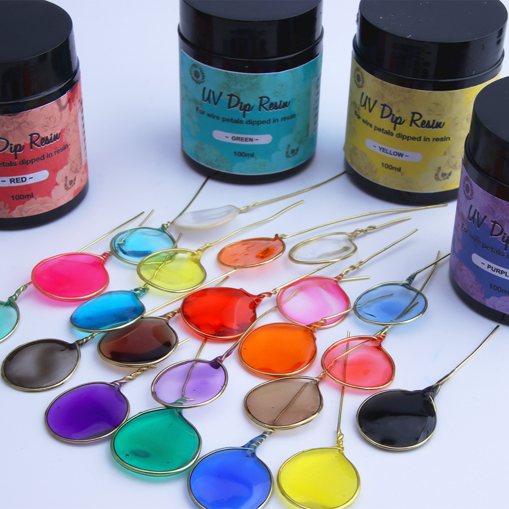 12 kleuren UV-dompelhars (spec - Resin Art Letters recensie en prijs