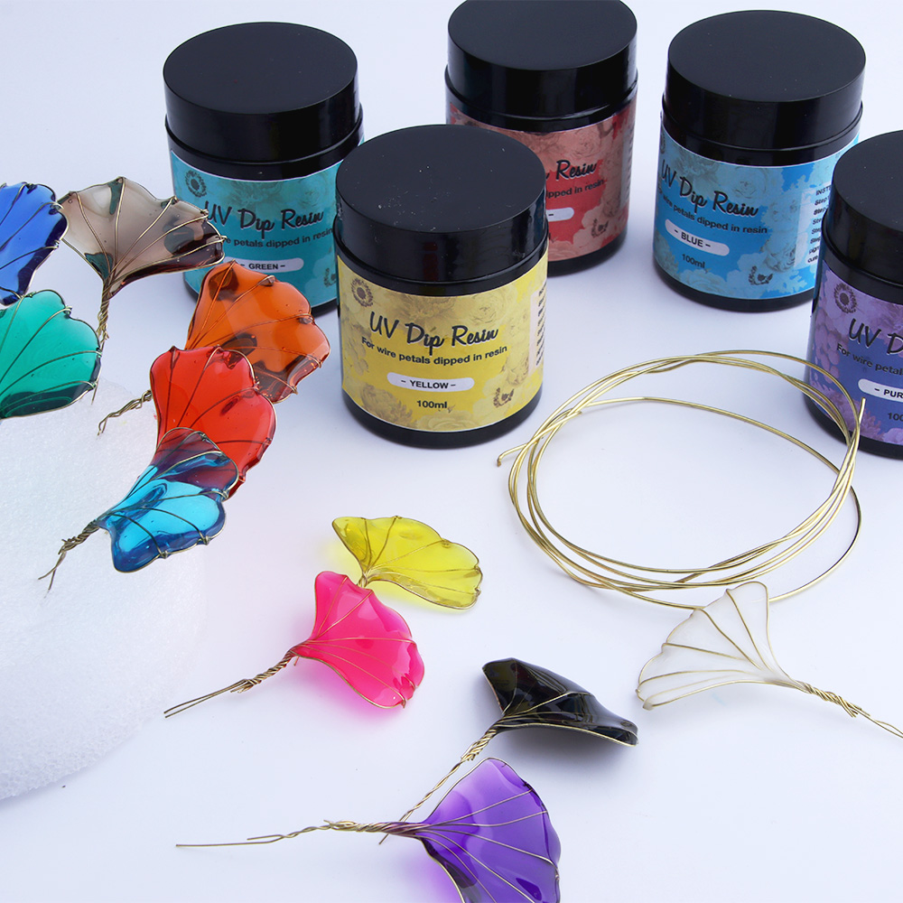 12 kleuren UV-dompelhars (spec - Resin Art Letters recensie en prijs