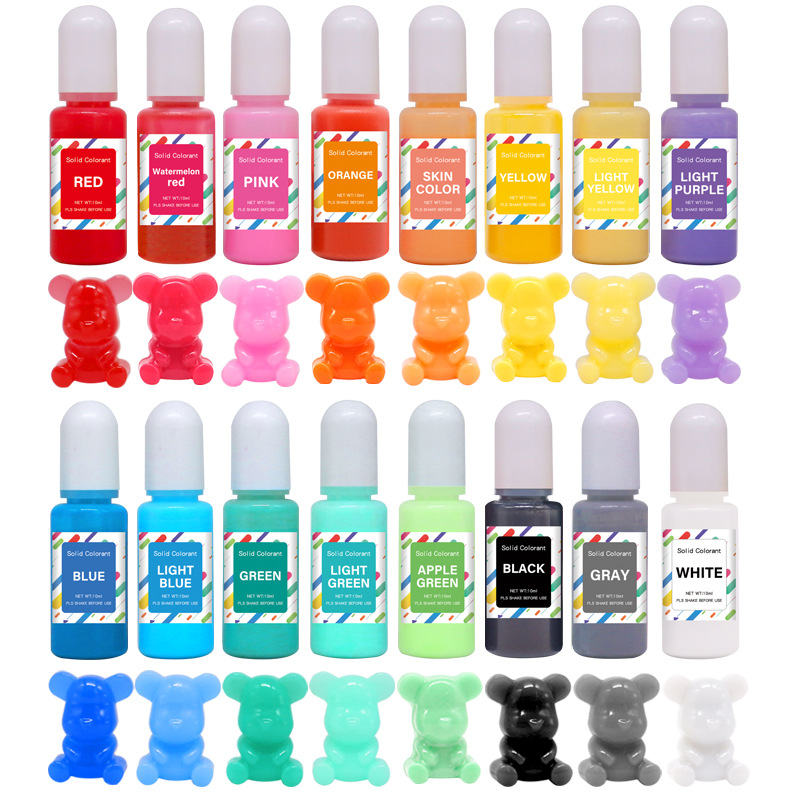 DIY Epoxyhars Pigment Kit Kaar - Resin Art Letters recensie en prijs