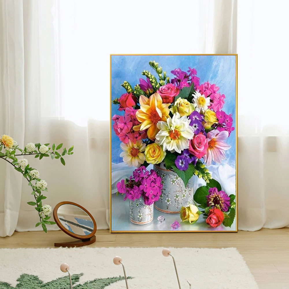 Volledige diamantmozaïek bloem - Resin Art Wall recensie en prijs