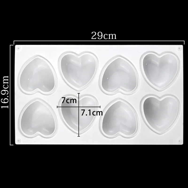 Liefde Hart Siliconen Zeep Sch - Resin Art Heart recensie en prijs