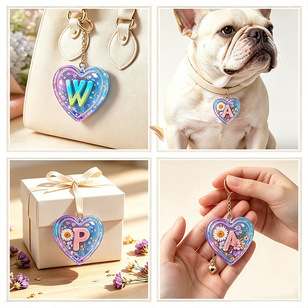 Complete set van 26 letters &  - Resin Art Heart recensie en prijs
