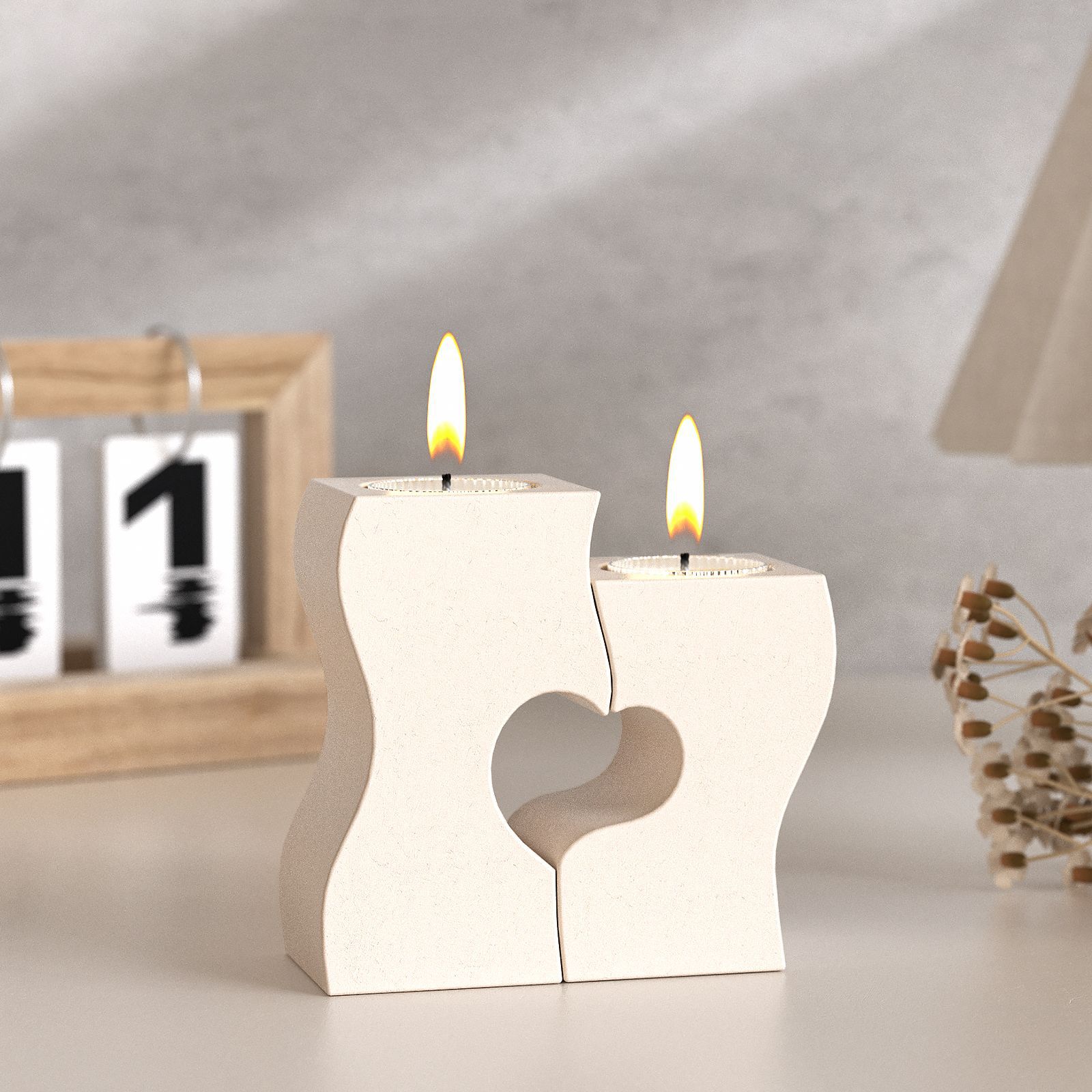S Hart Kandelaar Siliconen Mal - Resin Art Heart recensie en prijs