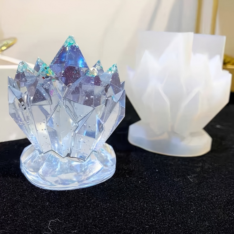 1pcCrystal Cluster Decoratieve - Resin Art Mold recensie en prijs