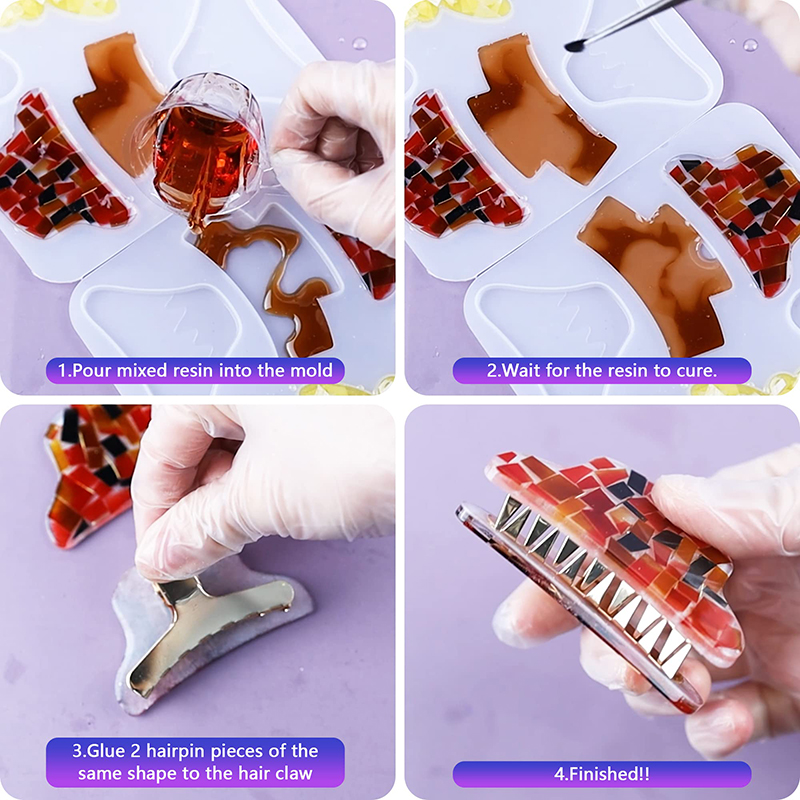 Haar Klauw Clips Siliconen Har - Resin Art Mould recensie en prijs