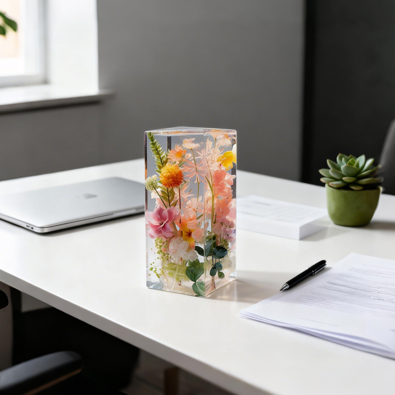 Epoxy gietvorm siliconen mal D - Resin Art Letters recensie en prijs