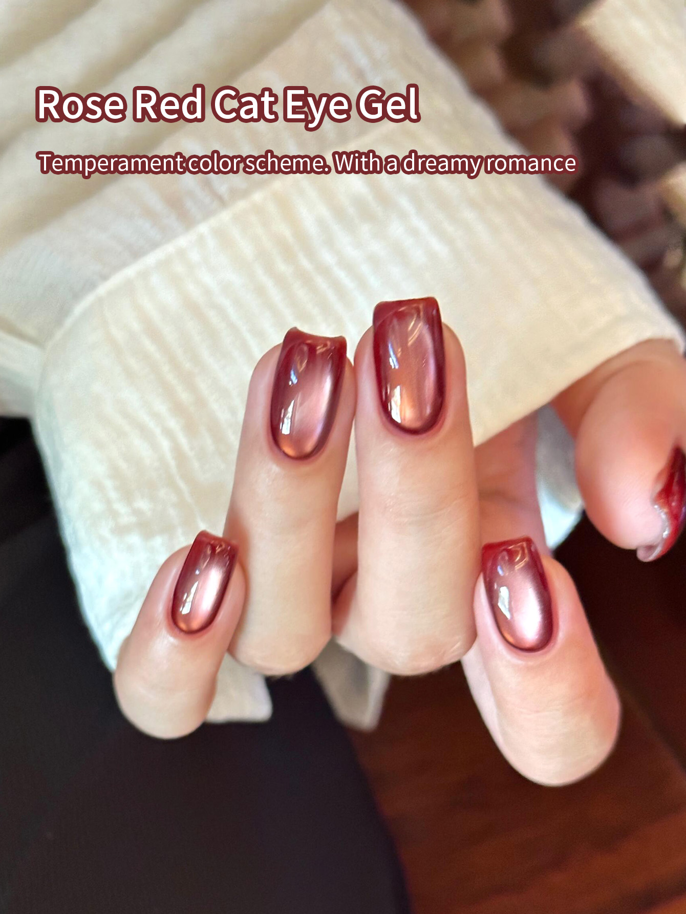 10ml Red Cat Eye Gel Polish Lo - Resin Dye Opaque recensie en prijs