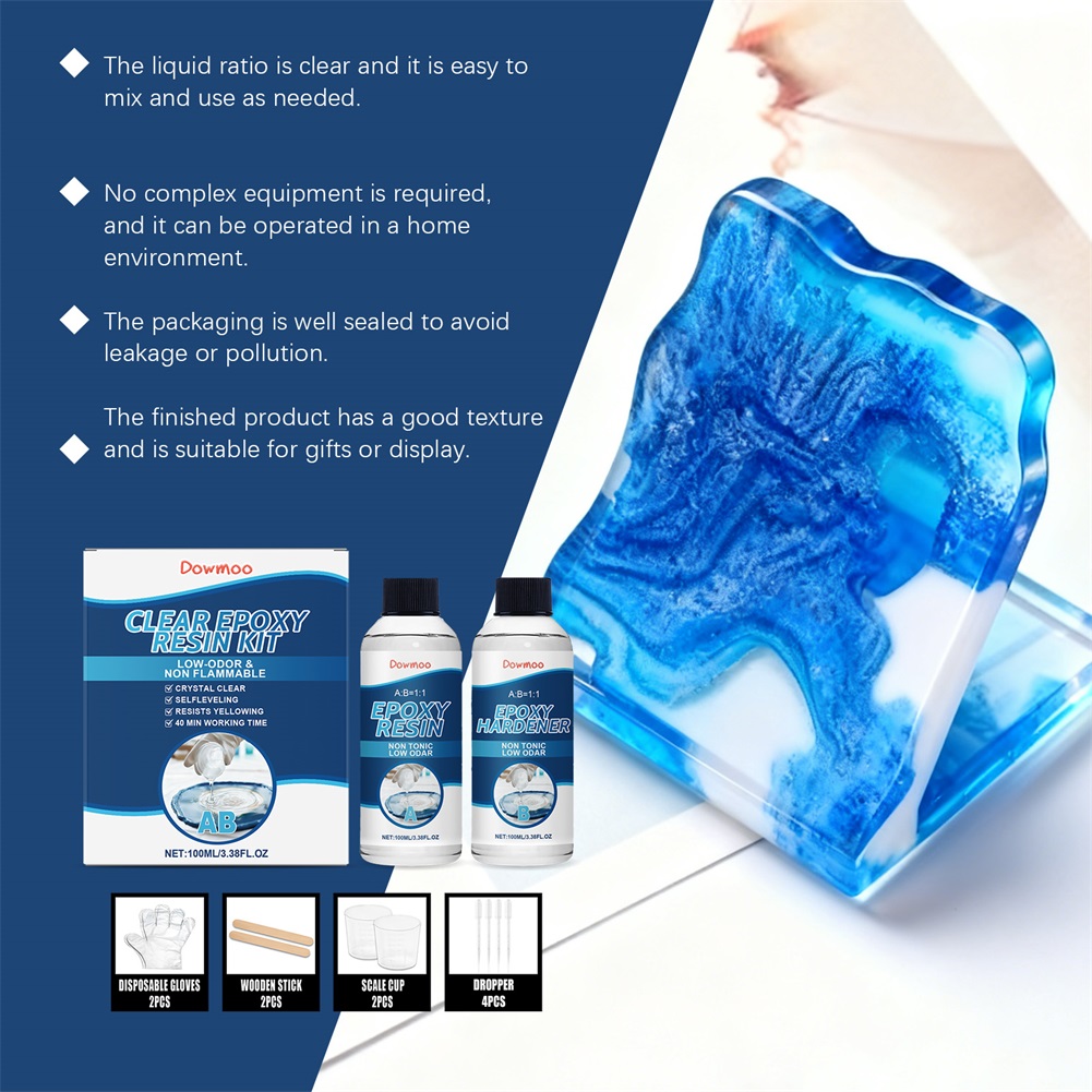 DIY Kristallen Heldere Epoxyha - Resin Art Mold recensie en prijs