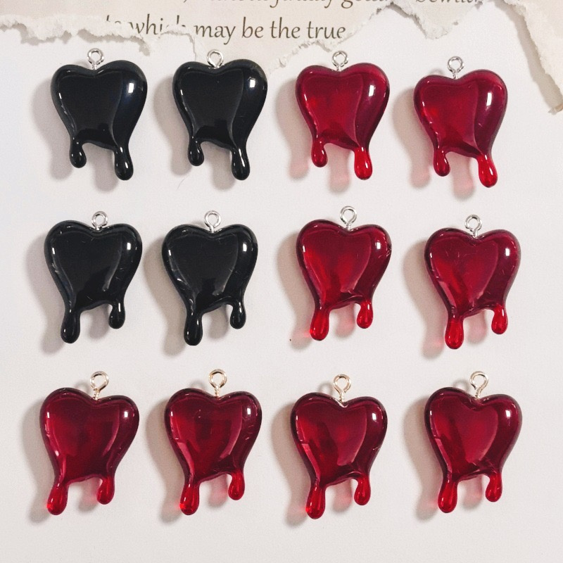 Groothandel 50 stks/partij kle - Resin Art Heart recensie en prijs