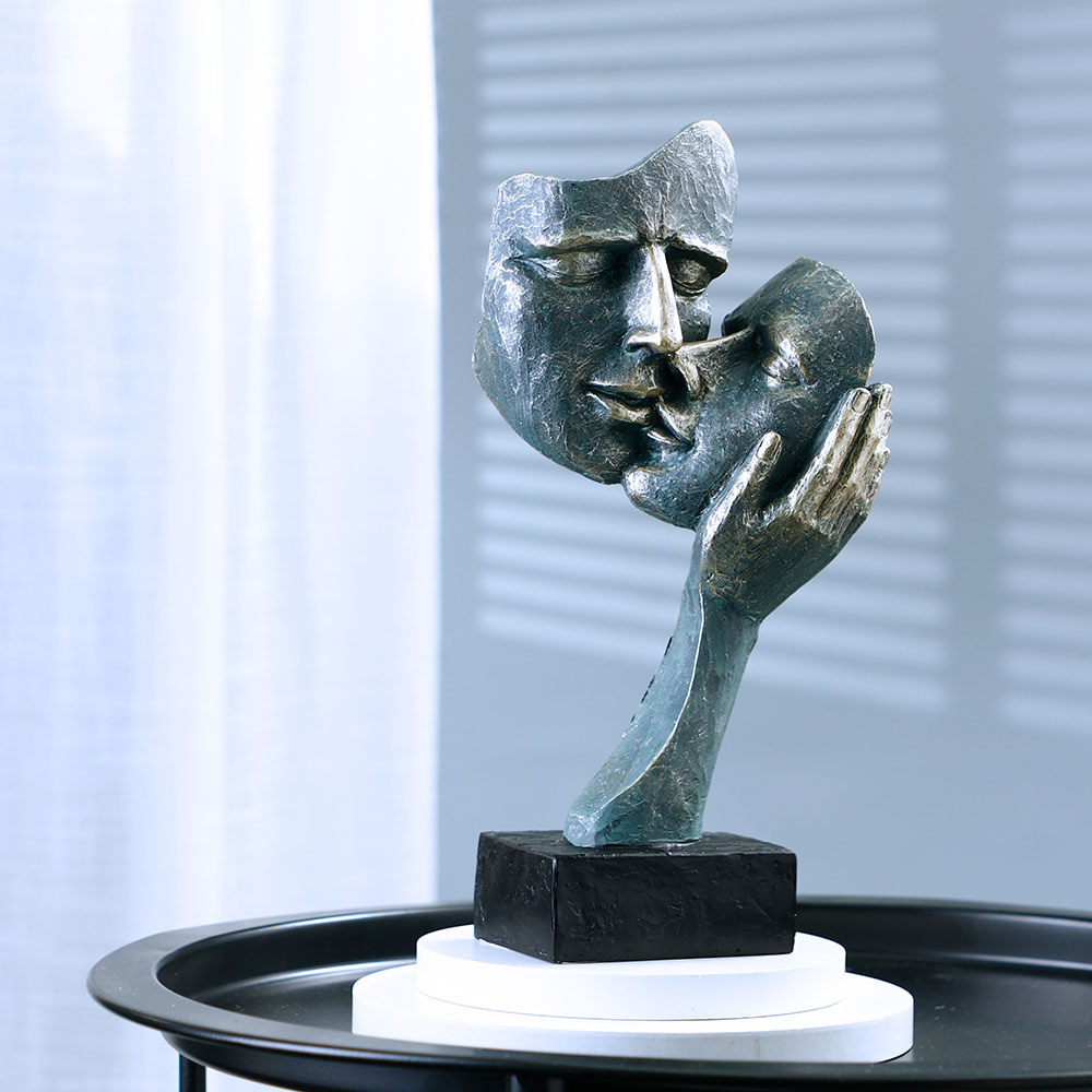 Kussen gezichtsmasker sculptuu - Resin Art Unique Ideas recensie en prijs