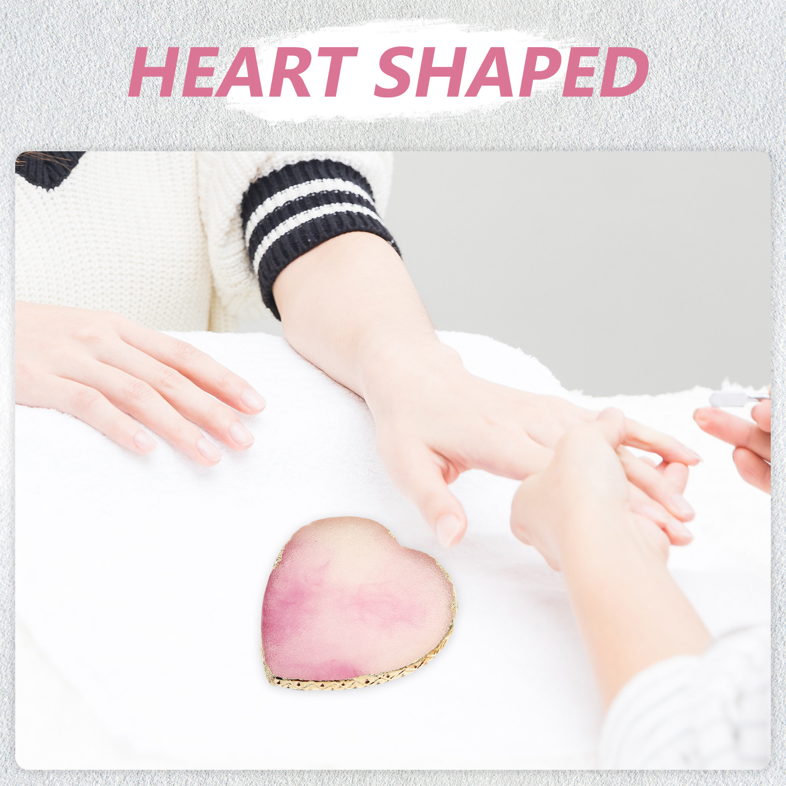 2 stuks nagelkunst kleurenpale - Resin Art Heart recensie en prijs