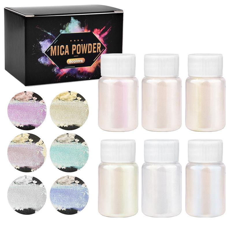 6-delige set epoxyhars kleurst - Resin Dye Opaque recensie en prijs