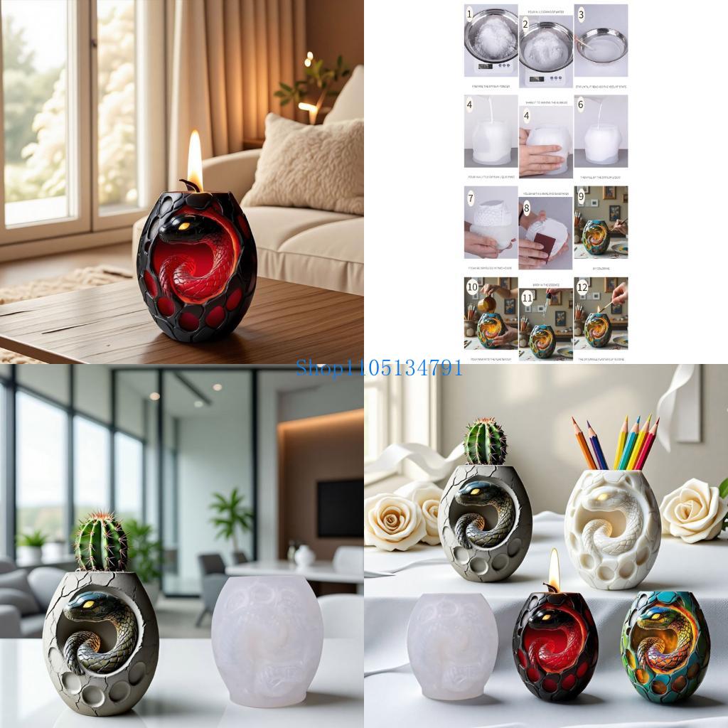 98 creatief slangenpatroon sil - Resin Art Unique Ideas recensie en prijs